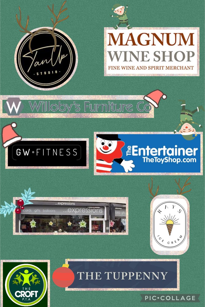 thecroftprimar1's tweet photo. 📣APPRECIATION POST pt4 📣
We have been shown SO MUCH generosity by local businesses that we needed 4 posts to say THANK YOU! 
Thank you to the following local businesses who have made donations to our Christmas raffle, without your support it couldn't happen! 
 @OldTownSwindon https://t.co/XL0famZ0n7