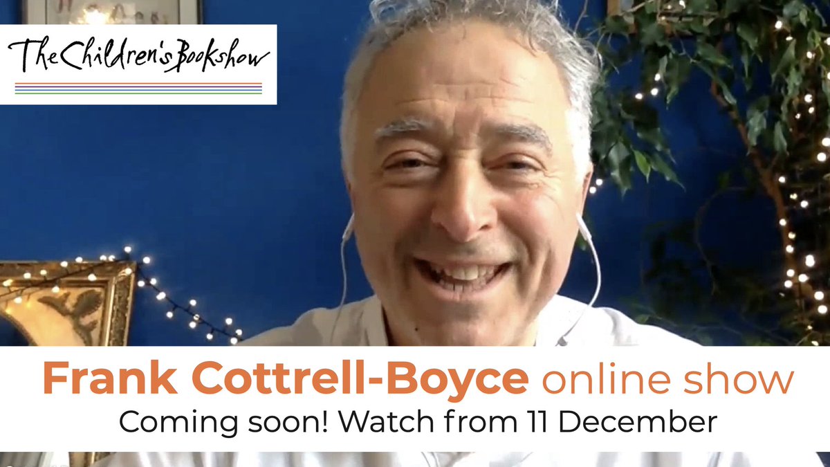 #Teachers: mark your calendars! As a xmas gift from us to you, we're releasing a free online event with the one &amp; only <a href="/frankcottrell_b/">Frank Cottrell-Boyce</a> on Weds 11 December. 
📖 youtu.be/0Rog8n9MS6k 
Tune in to hear Frank read from #NoahsGold &amp; share his top tips for writing a story!