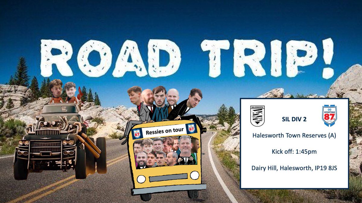 The Ressies make the long trip to <a href="/HalesworthClub/">Halesworth Town Football Club</a> reserves this week! Come and see all the corners of Suffolk with the boys this weekend as we look to carry on our strong form of recent weeks! 

Match details in the post!