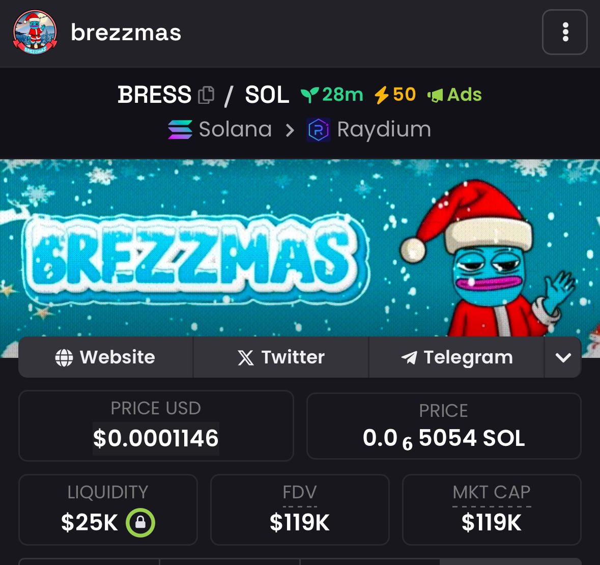 $BRESS

✅ Updated DEX
✅ ADS
✅ BOOSTED

dexscreener.com/solana/82Sf32E…

t.me/BrezzmasSol