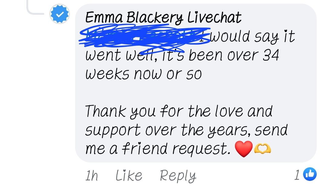 xadele1993x's tweet photo. @emmablackery hello Emma, i dont know if this picture is really you, but if not i just thought i would let you know x https://t.co/ZpkvNDy9SM