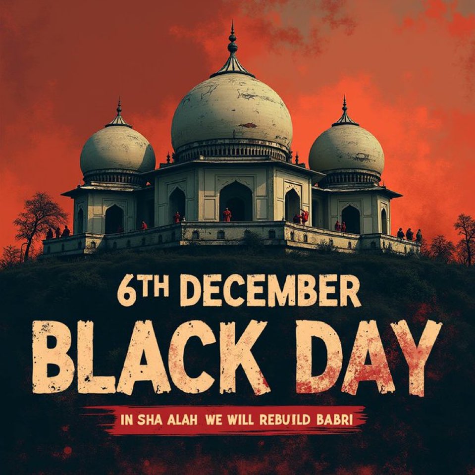 #6DecemberBlackDay