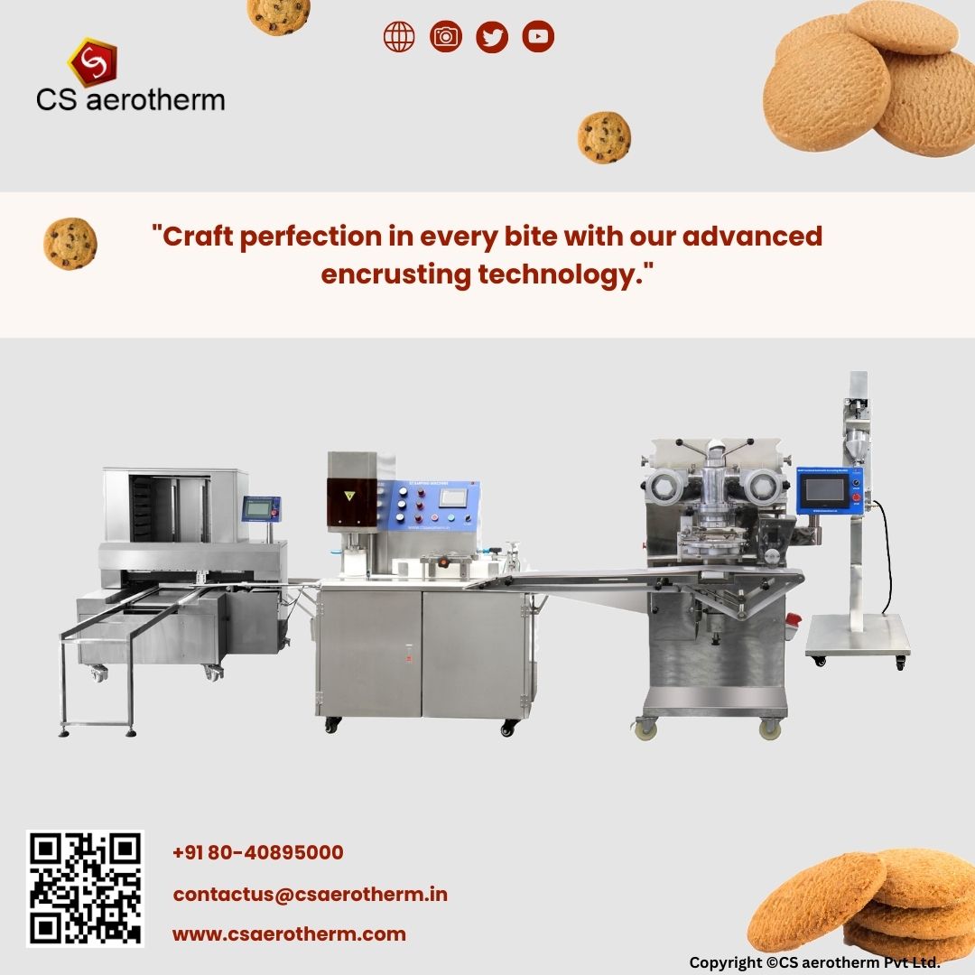 CSAPL1's tweet image. "Delight in every bite – Crafted with our advanced Encrusting Machine.
csaerotherm.com
Tel - +918040895000
#BakingPerfection #InnovativeTechnology #SeamlessProduction"