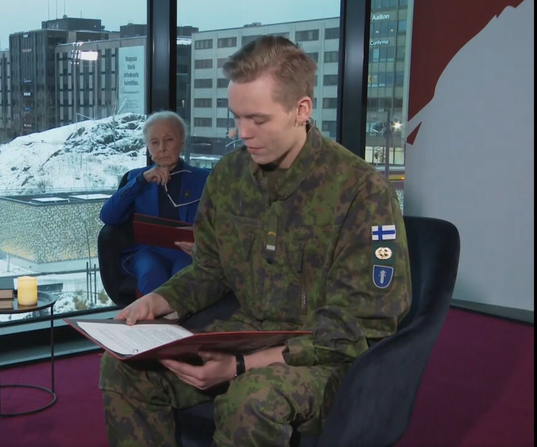 Olin lukemassa Ylen Tuntematon Sotilas-lukumaratonissa hienoa teosta. 

Oli hieno kokemus olla osana tätä projektia, joka tuo alkuperäisteoksen hienosti esille monen eri suomalaisen tulkinnalla!

Hyvää itsenäisyyspäivää🇫🇮