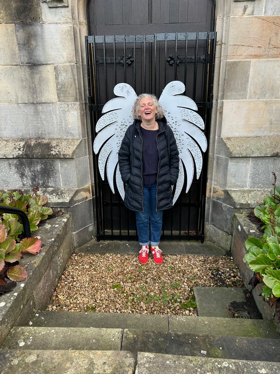 We bring you news of glad tidings! The angel wings have reappeared on the church doors, and selfies, self reflections, pause for thought are welcomed. This is our last post on this platform - we are off to bluer skies and hope to see you there. Same handle. X