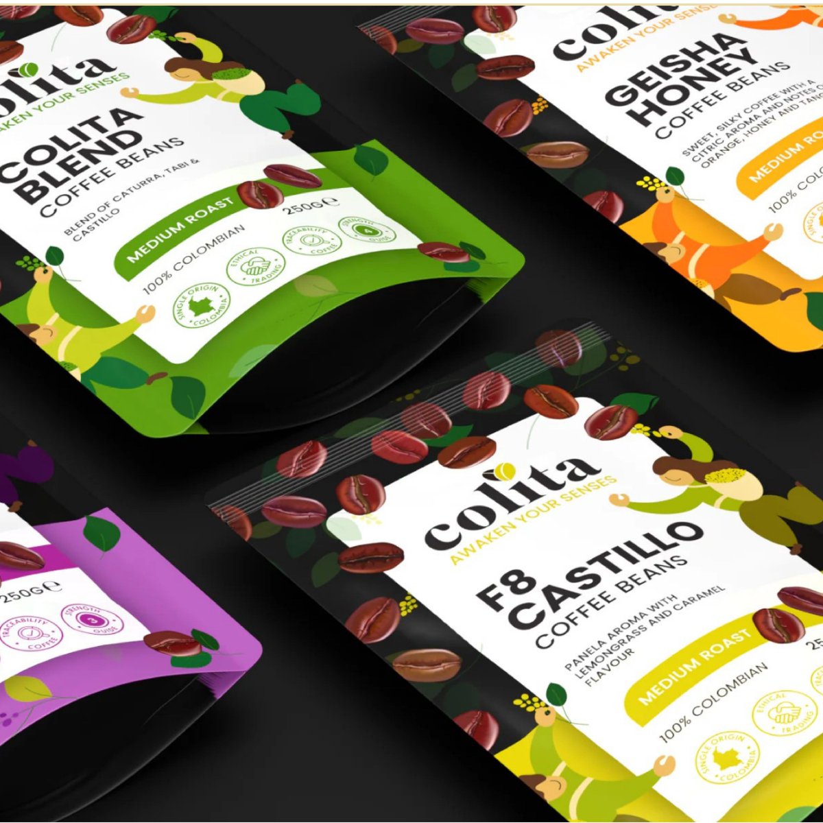 funkydevelopers's tweet image. ☕🎨 Funky Developers brewed up creativity with Collita Coffee’s sleek stand pouch design! Freshness and flavor wrapped in style. ✨🌿 #FunkyDevelopers #CollitaCoffee #CreativePackaging #CoffeeLovers #BoldDesign #BrewedToPerfection #PackagingWithPurpose #CaffeineStyle