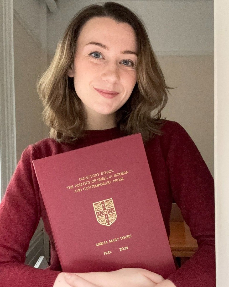 Cambridge University (@cambridge_uni) on Twitter photo Dr Louks, we support you.
Last week, Cambridge PhD student <a href="/DrAllyLouks/">Dr Ally Louks</a> published this photo on X to celebrate passing her viva with no corrections. Her tweet went viral, attracting over 100 million views 🧵 Dr Louks, we support you.
Last week, Cambridge PhD student <a href="/DrAllyLouks/">Dr Ally Louks</a> published this photo on X to celebrate passing her viva with no corrections. Her tweet went viral, attracting over 100 million views 🧵