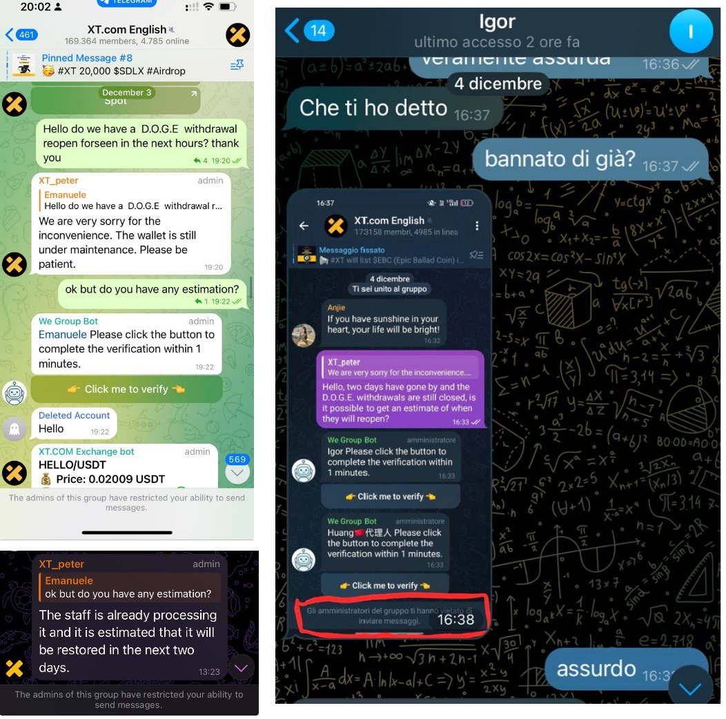 We share an important post and research by  a Q member, since it also involves $wQUIL

🚨 <a href="/XTexchange/">XT Exchange 🚀 #BeyondTrade</a> : Urgent Call for Accountability and Transparency 🚨

We demand the immediate purchase of missing tokens, the restoration of withdrawals, and the cessation of false claims by