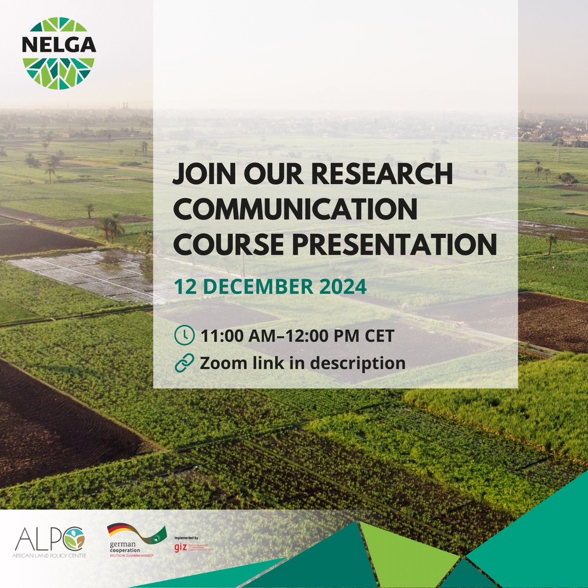 NELGA_AU's tweet photo. Level up your research communication skills with our new🎓 One-Hour Learning Course &amp; 📘 Research Communication Reference Guide! Join the info session:
🗓️ Dec 12, 2024 | English: 11-12 CET | French: 13-14 CET 🔗 Join live: English &amp; French: https://t.co/PwNLSC4q4w https://t.co/vGqgqmAgGB