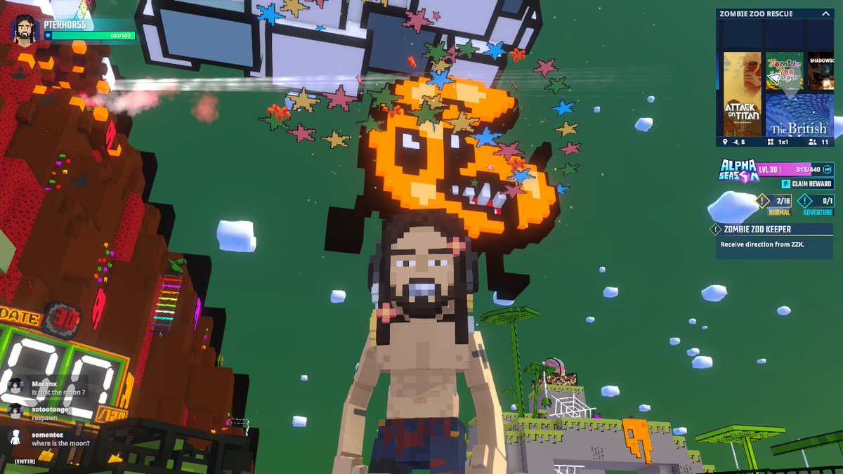 PterHor55's tweet photo. Rescuing adorable creatures at the Zombie Zoo in @TheSandboxGame. Even undead animals need love! 🧟‍♀️🐼 @ZombieZooArt https://t.co/Ud3hl9hcQU #TheSandbox #AlphaSeason4 #AS4SocialChallenge https://t.co/5g0hm3ezBQ