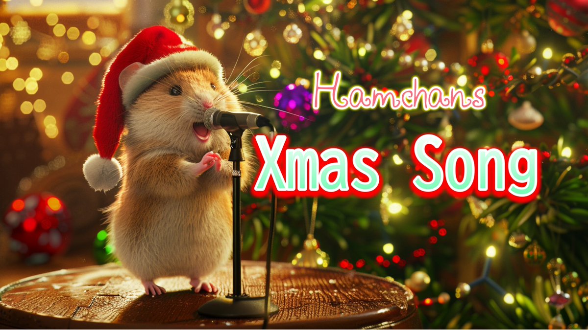 AI_room3's tweet photo. All music video are made by AI.

全てAIで作ったクリスマスソングです🎄

https://t.co/WaB7EpS1Ej

#ai #hailuoai #midjourney #SunoAI #ハムスター #クリスマスソング https://t.co/U0OHAhUQ84