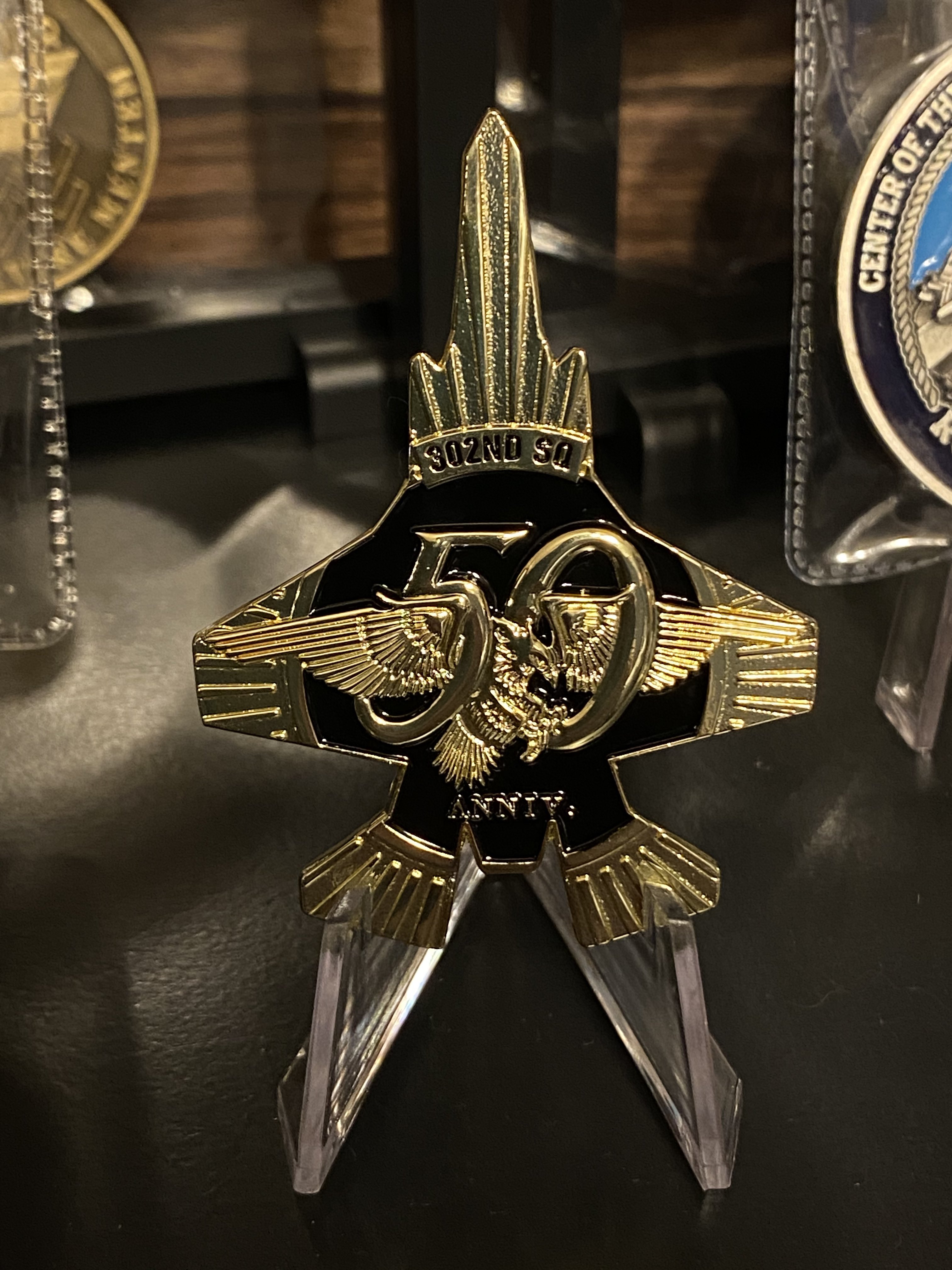 航空自衛隊 救難航空隊 50周年記念 チャレンジコイン