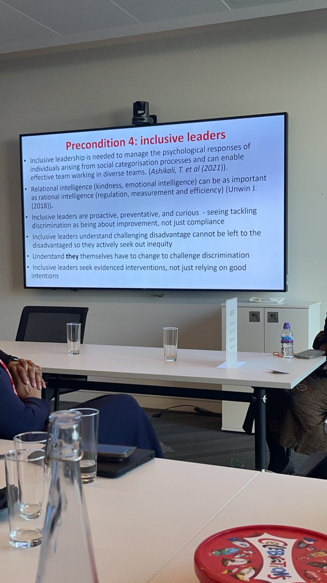 Roger Kline was telling us about a London NHS CEO where senior managers have to explain why they have appointed a Band 8A or above &amp; what they’ll do better next time reflecting underrepresented groups and also calls senior managers randomly to challenge the data of appointments.