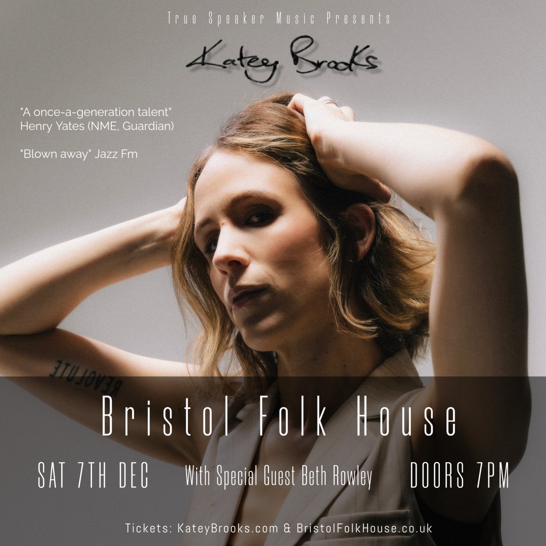 Can’t wait to see you tomorrow night Bristol! ❤️ Feeling soooo lucky to have my dear friend and the amazing <a href="/bethrowleymusic/">Beth Rowley</a> join us for this one 😍 And don’t forget I’m in Glastonbury tonight! Tickets: kateybrooks.com ❤️