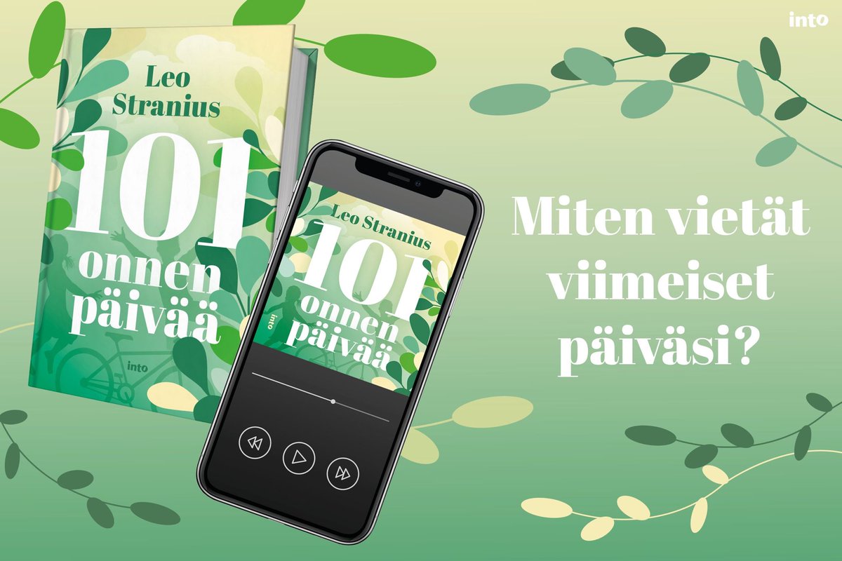 Miten viettäisit elämäsi viimeiset päiväsi? Nyt olisi mahdollisuus saada 20% alennus Innon verkkokaupassa mun kirjasta 101 onnen päivää koodilla "101 onnen päivää"

#101onnenpäivää