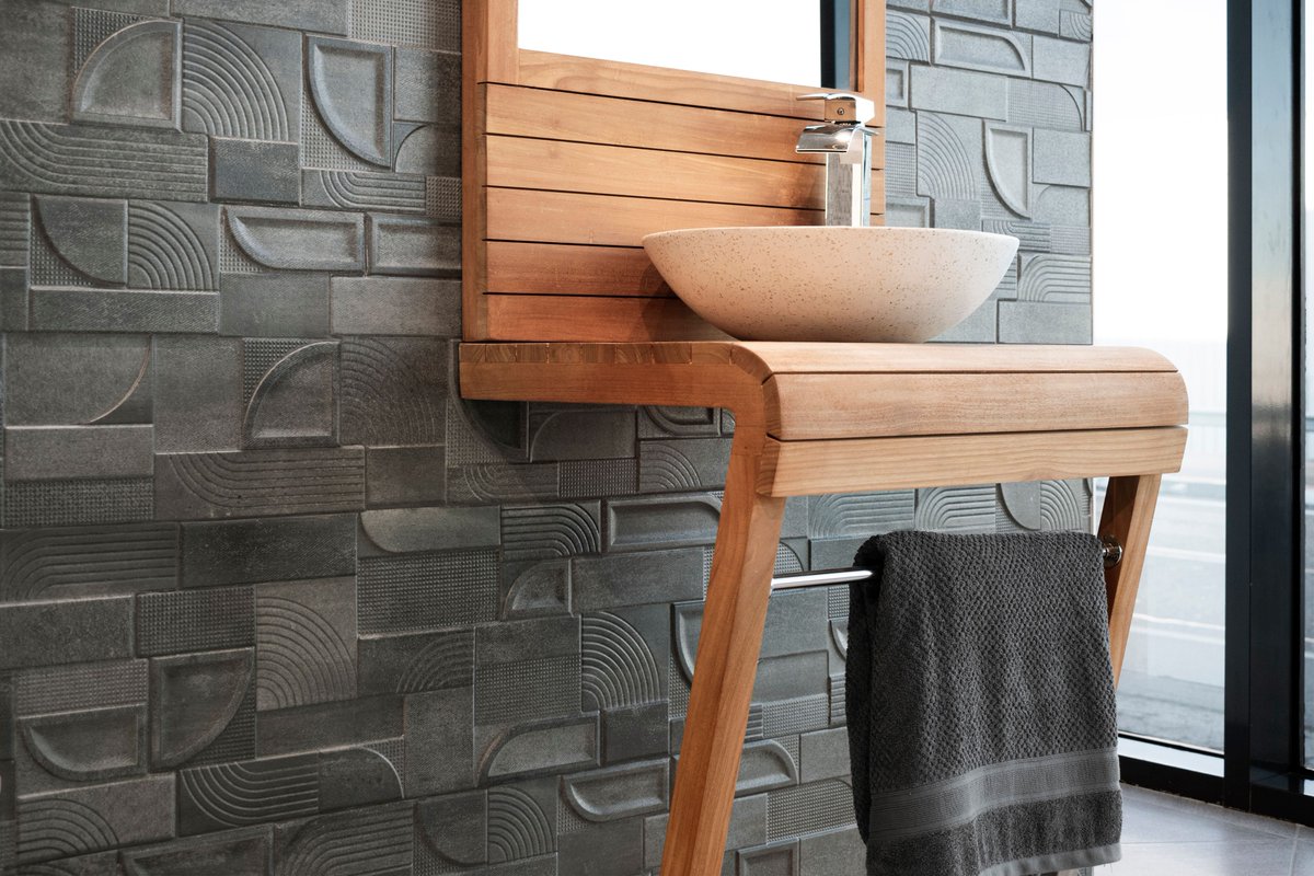 REALONDA1952's tweet photo. Empire Iron · 31x56cm · Porcelain Tile > More info: https://t.co/CpzHHJU6r0
#Realonda #madeinspain #tileofspain #showroomrealonda #showroom #porcelain #porcelaintile #design #ceramics #decortiles #bathroomdesign #decoracion #homedecor #interiordesign #homeinteriors #homedecor https://t.co/q68eLIVggp