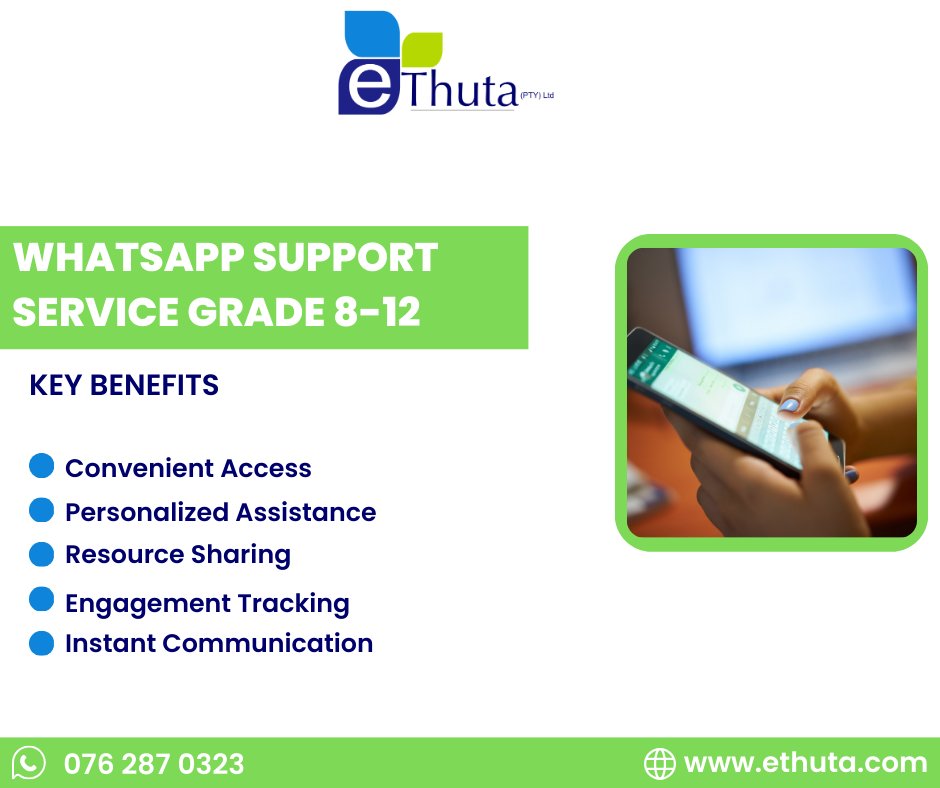 e_thuta's tweet photo. Stuck on a problem? Send us a WhatsApp message, and let's tackle it together.#tutorial #ethuta #tutor #tutoring #whatsapp #whatsapplearning https://t.co/fVh5dunfGU