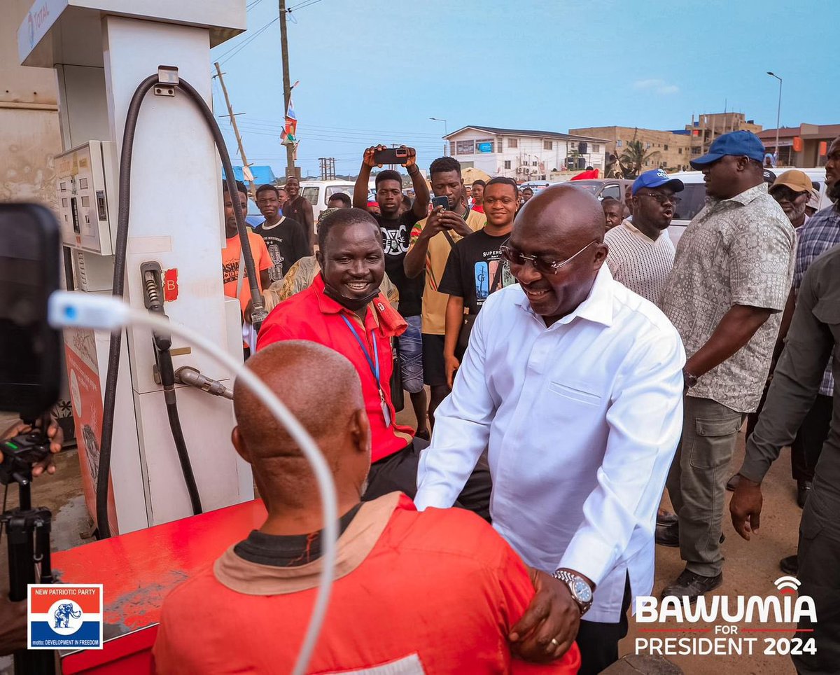 Dr. Bawumia's dedication to Ghana's development is unparalleled! Let's support his vision #1TouchForBawumia
