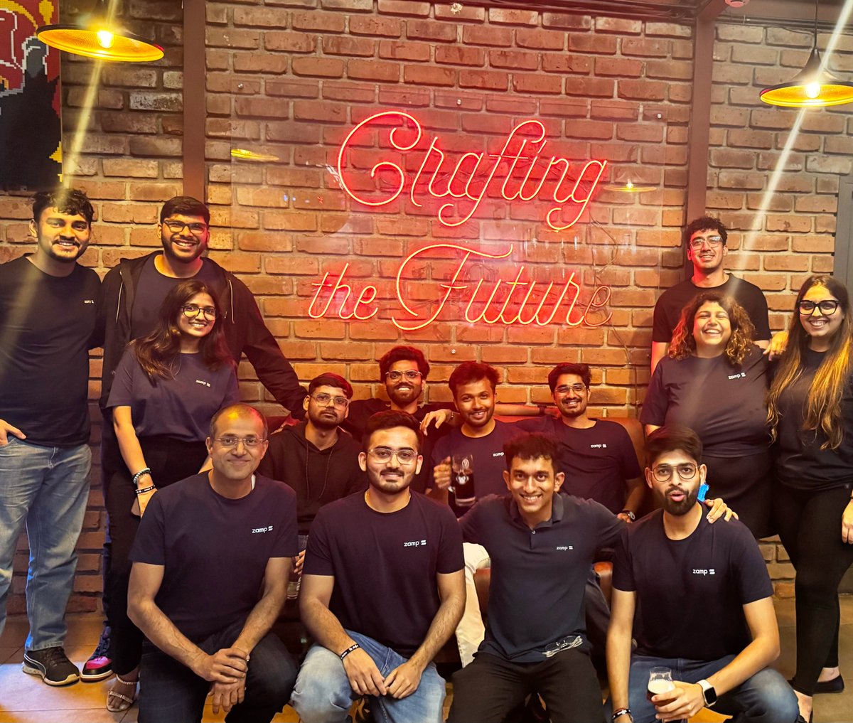 zamp_ai's tweet image. We hosted Zamp Mixer in Bengaluru, uniting an energetic group to discuss the shift from software-as-a-service to service-as-a-software, real-time petabyte-scale analytics, and AI transforming finance.
Huge thanks to everyone who joined. Stay tuned 🚀
#ZampMixer #Fintech #AI
