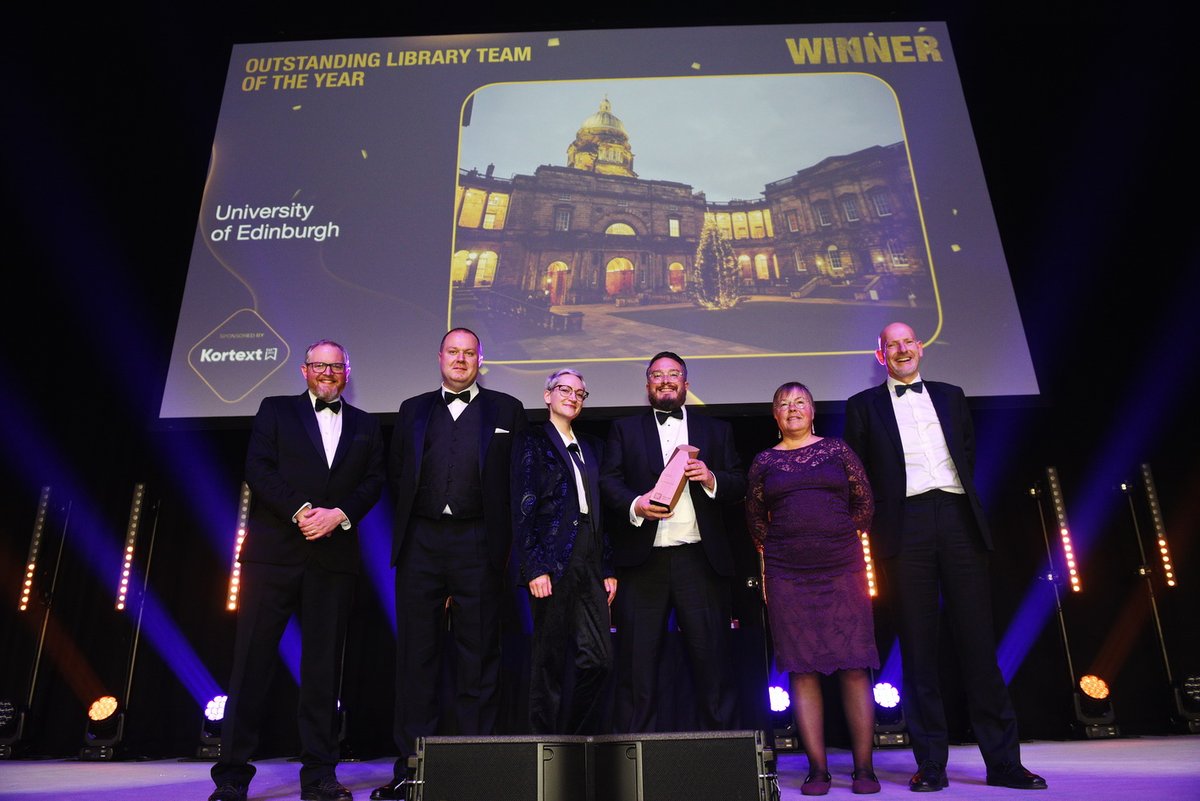 University of Edinburgh Research Data Support (@researchdatauoe) on Twitter photo New blog post (and major piece of good news)! 🚨
Dominic Tate shares the exciting news that Library Research Support, of which we are a part of, won the <a href="/timeshighered/">Times Higher Education</a> award for Outstanding Library Team! 🎉
edin.ac/4igyR8x New blog post (and major piece of good news)! 🚨
Dominic Tate shares the exciting news that Library Research Support, of which we are a part of, won the <a href="/timeshighered/">Times Higher Education</a> award for Outstanding Library Team! 🎉
edin.ac/4igyR8x
