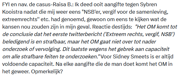 VolkRegeert's tweet photo. VIERLUIK - kan iemand de beweegredenen van @Het_OM  om over te gaan tot vervolging nog uitleggen?

#Raisa #twotier #aangifte #belediging #opruiing #taakstraf #zwarteprimaten #hetOM https://t.co/kRQGhMgPwz