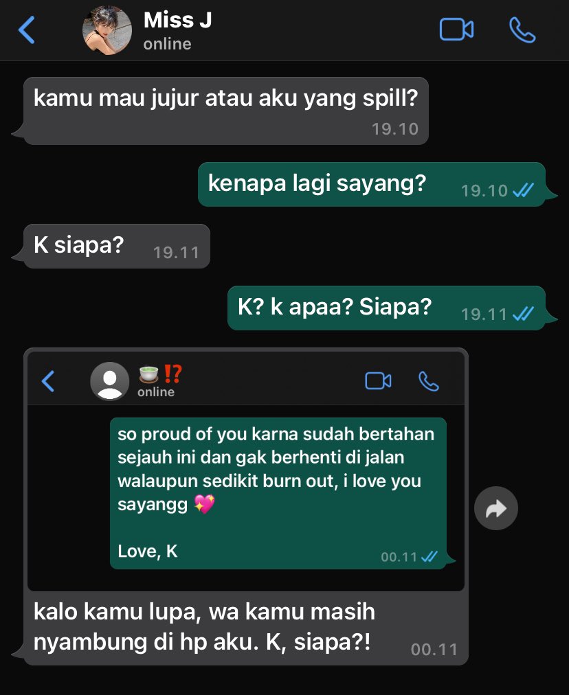 Love, K. 

— Jeno nct few tweets au.