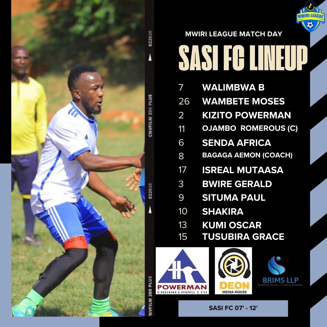 KangaFC07's tweet photo. This our lineup for tomorrow @MwiriLeague19
#MissNot #ML #PowermanEngineering #BRIMSLLP #DeonMediaHouse https://t.co/Khmn7RPSim