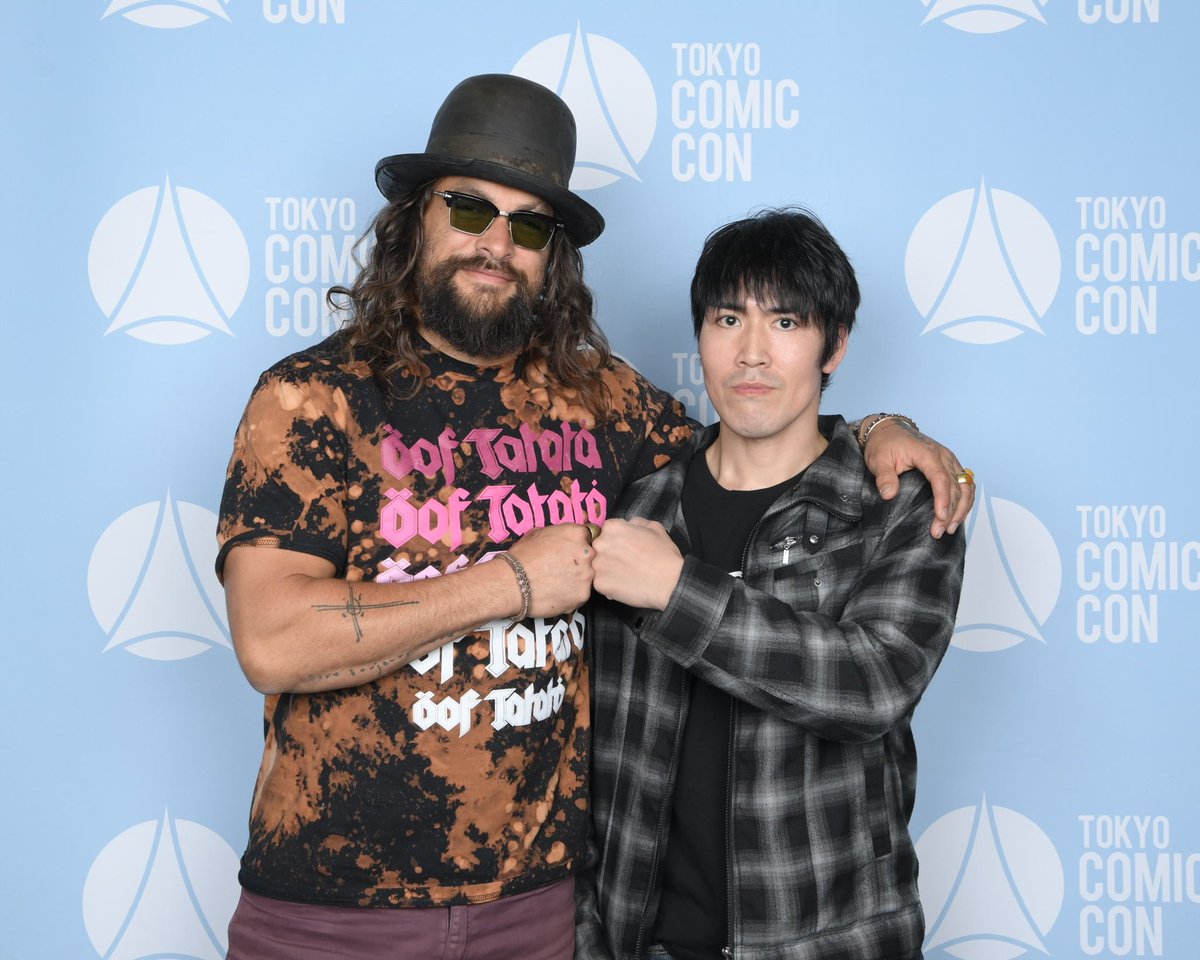 憧れの人に逢ってきました！ #東京コミコン2024 #ジェイソンモモア