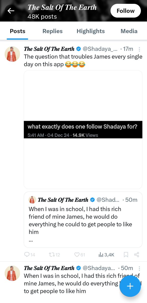 What kind of weak alpha is this, quotes me but is TOO AFRAID to be direct. 

My guy, I paid through my tertiary education, graduated with a cum laude and started off my career with a large student debt. I've worked HARD to be where I am today. Sleepless nights, multiple startups,