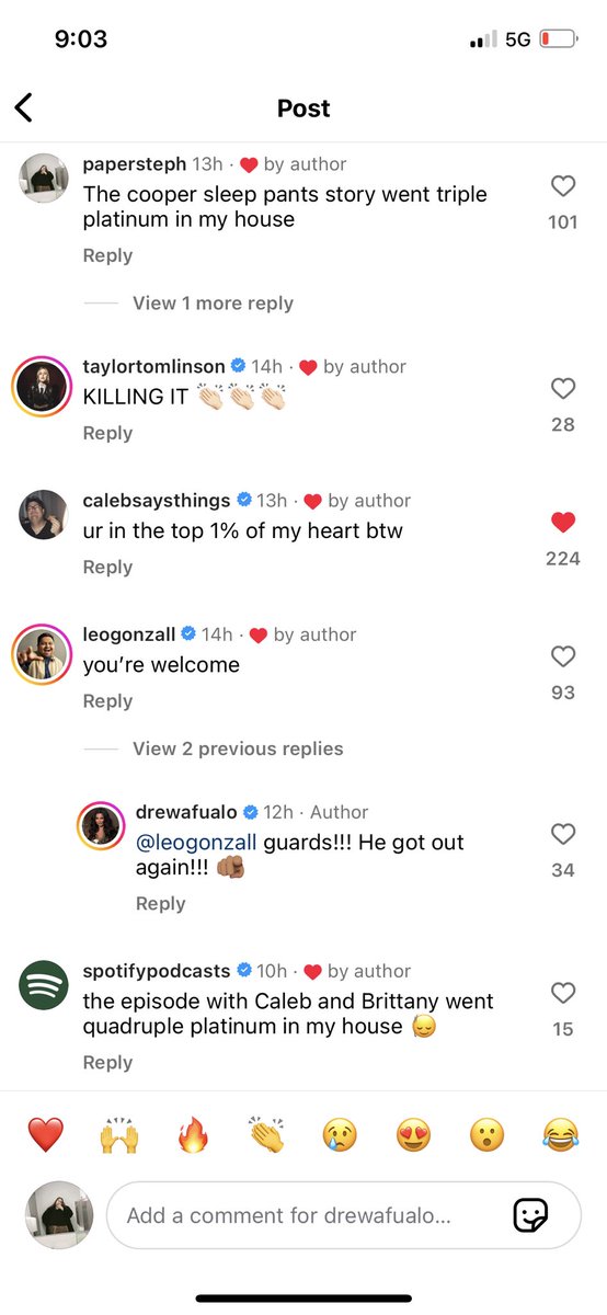 papersteph's tweet photo. @spotifypodcasts ARE FUCKING JOKE STEALERS. GET YOUR OWN COMMENT BIT BITERS https://t.co/x4Py3ZIy7u