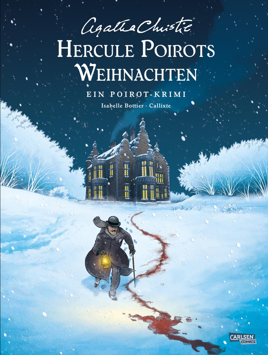 Comicleser's tweet image. &quot;Hercule Poirots Weihnachten&quot; - ein weiterer Band aus der Reihe &quot;Agatha Christie Classics&quot; im @carlsen_verlag; adaptiert von Isabelle Bottier &amp;amp; Callixte; Rezi: comicleser.de/?p=13147
#weihnachten #herculepoirot #krimi #agathachristie #callixte