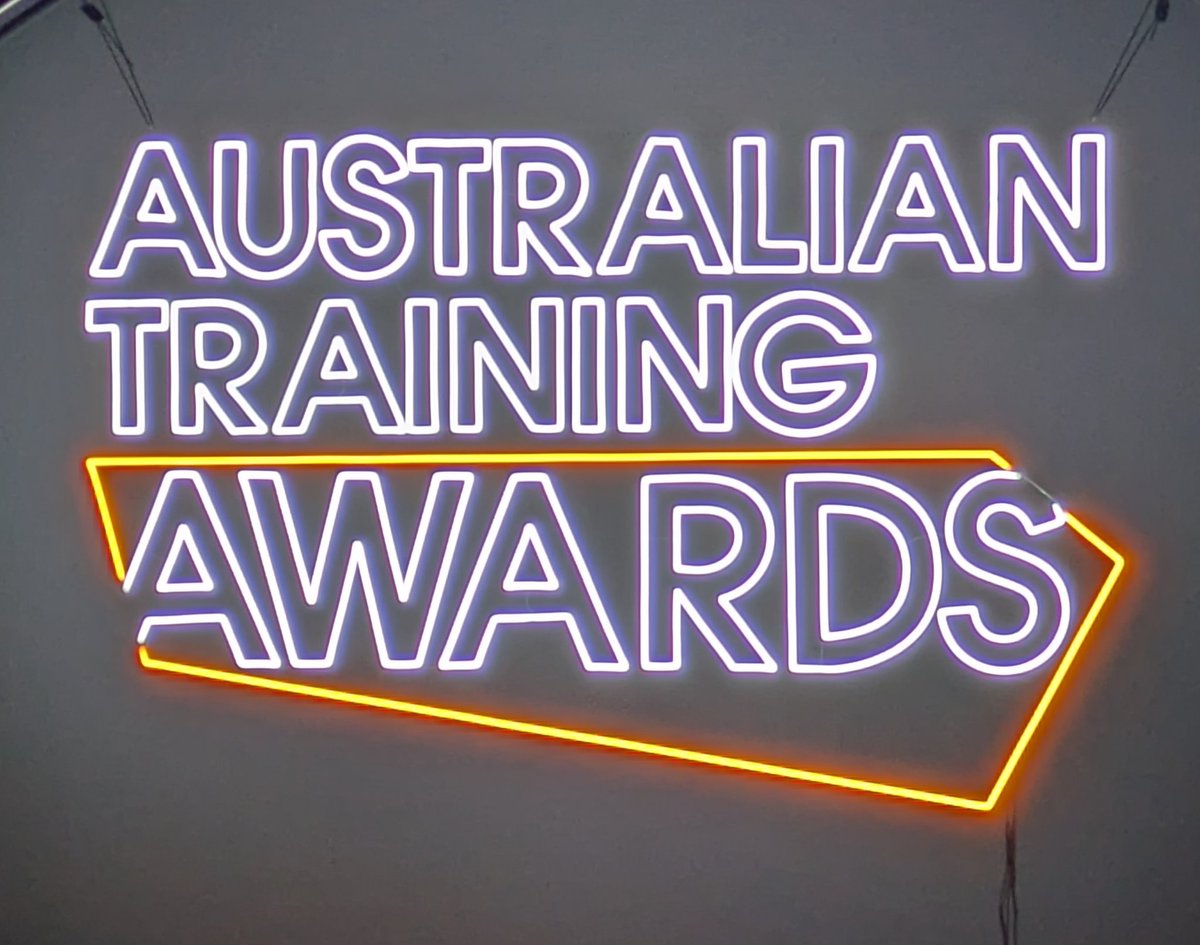 Excellent night at the 2024 Australian Training Awards. NSW took Excellence in Language, Literacy and Numeracy Practice, Apprenticeships Employer, SBAT runner up, VET Student runner up and TRAINEE OF THE YEAR 👊 #ATA2024