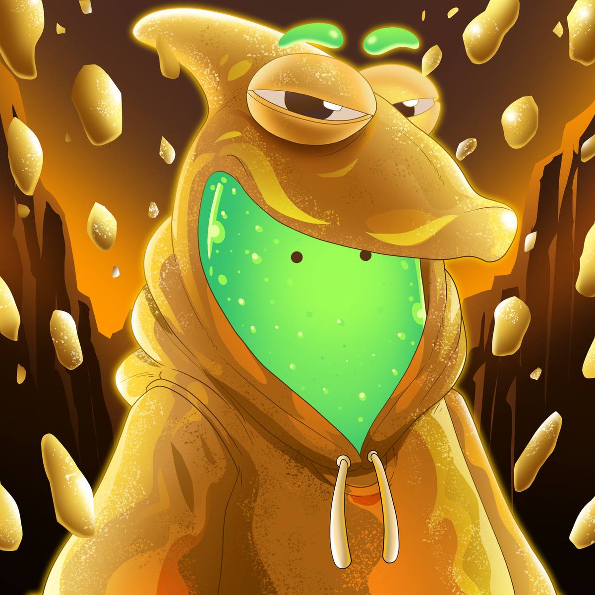 This might be the best custom art pfp I have ever recieved, Thanks <a href="/belikeblob/">Blob</a> 💚