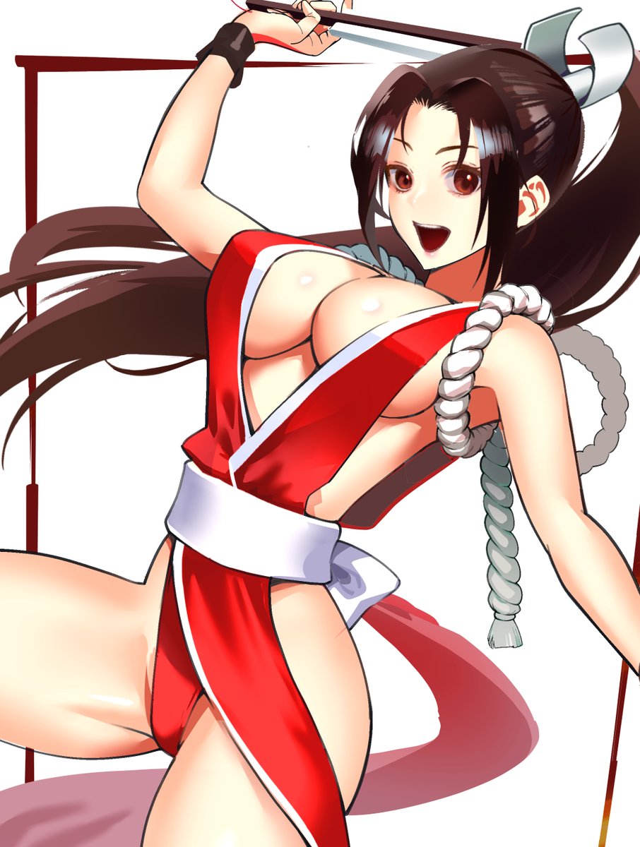 #格ゲーキャラ描こうぜ 
#餓狼伝説  
#不知火舞 