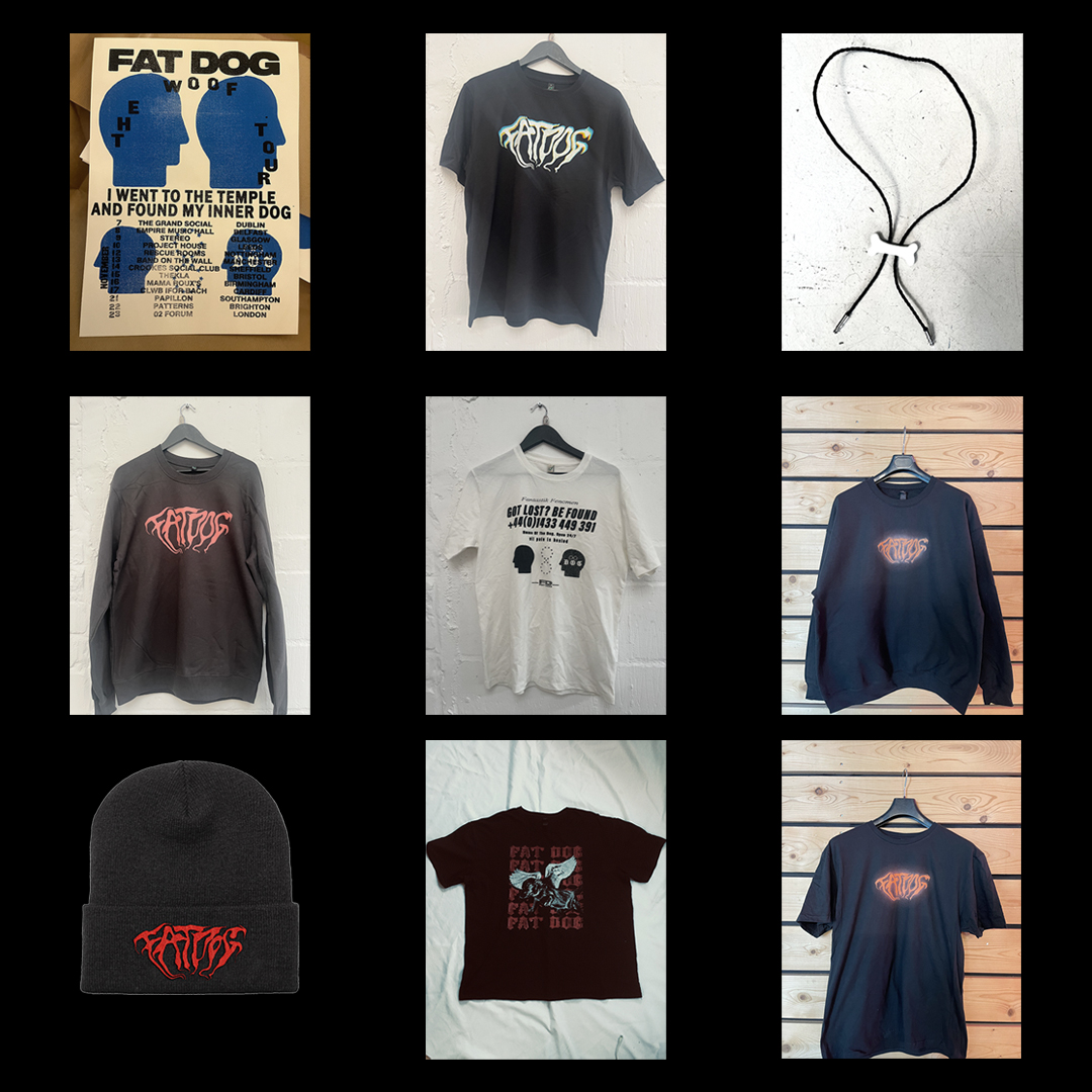 NEW DOG MERCH IN THE DOG SHOP: musicglue.com/fat-dog/

AND ON BANDCAMP: fatdogfatdogfatdog.bandcamp.com