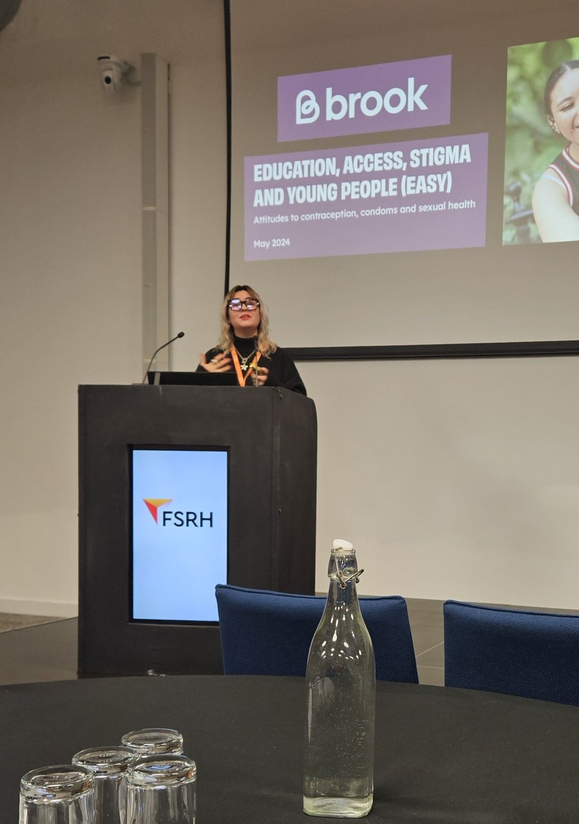 At the <a href="/FSRH_UK/">The FSRH</a> conference  listening to the amazing #RubyRare reminding us how useful <a href="/BrookCharity/">Brook🏳️‍🌈</a> is for evidence based information. Lovely to meet people IRL who I know from #PCWHF Facebook group and courses!
