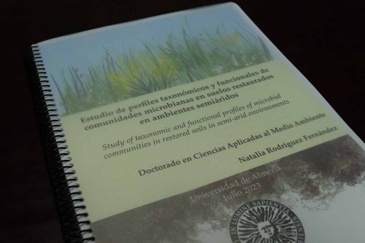 📢Award alarm: Our PostDoc Natalia Rodríguez has been selected as the winner of the SECS Prize for the Best Doctoral Thesis in 2024 awarded by the <a href="/SECS_Spain/">Soc Española Ciencia del Suelo</a> Congratulations again for a much deserved award after all the effort behind her thesis🎉🥂