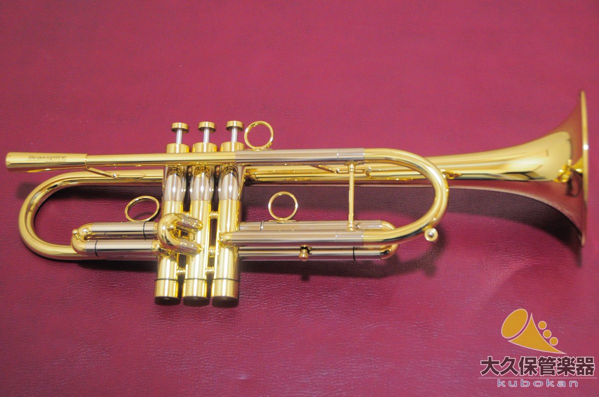 Brasspire unicorn OEM B♭トランペット 中古 Brasspire unicorn OEM B