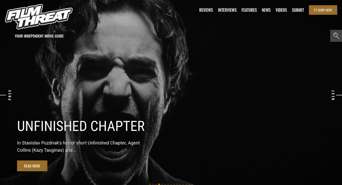 FilmThreat's tweet photo. “Everything Jacob writes comes true, including the recent death of a victim named Irene.” Alan Ng finds the scary side of Unfinished Chapter.
https://t.co/HgAu5CPU3F #SupportIndieFilm #Horror #UnfinishedChapter #Short https://t.co/ohJF7cp4un