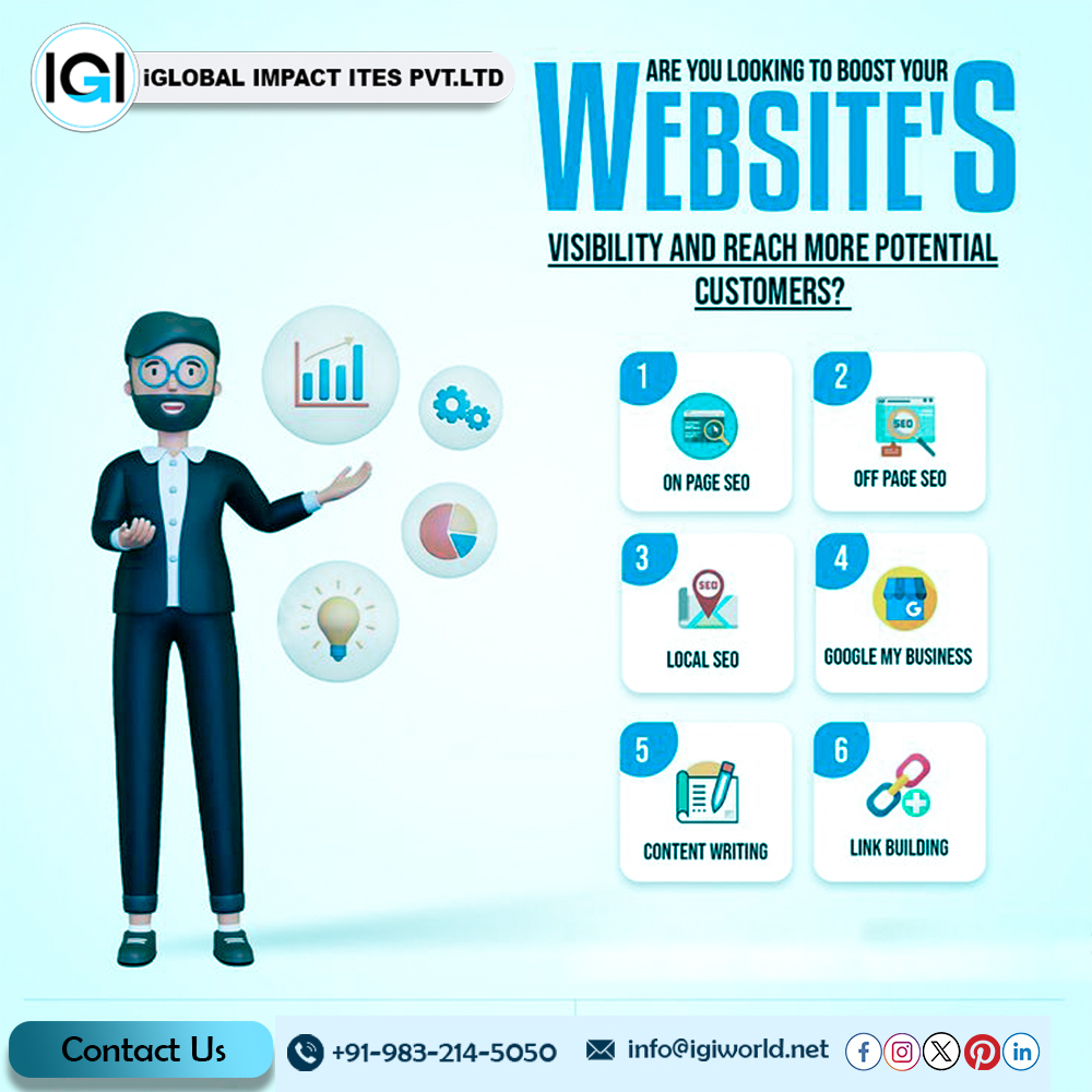 iglobalimpactit's tweet photo. Creating visually stunning, user-friendly, and high-performing websites, IGI combines cutting-edge technology with innovative design to ensure your online presence drives business success.
Contact Us @ https://t.co/hQ7Hu3P4xg
#websolutions #websitedevelopment #websitedesign #MobileAppDevelopment #DigitalMarketing #onlinemarketing #igi #iglobalimpactitespvtltd