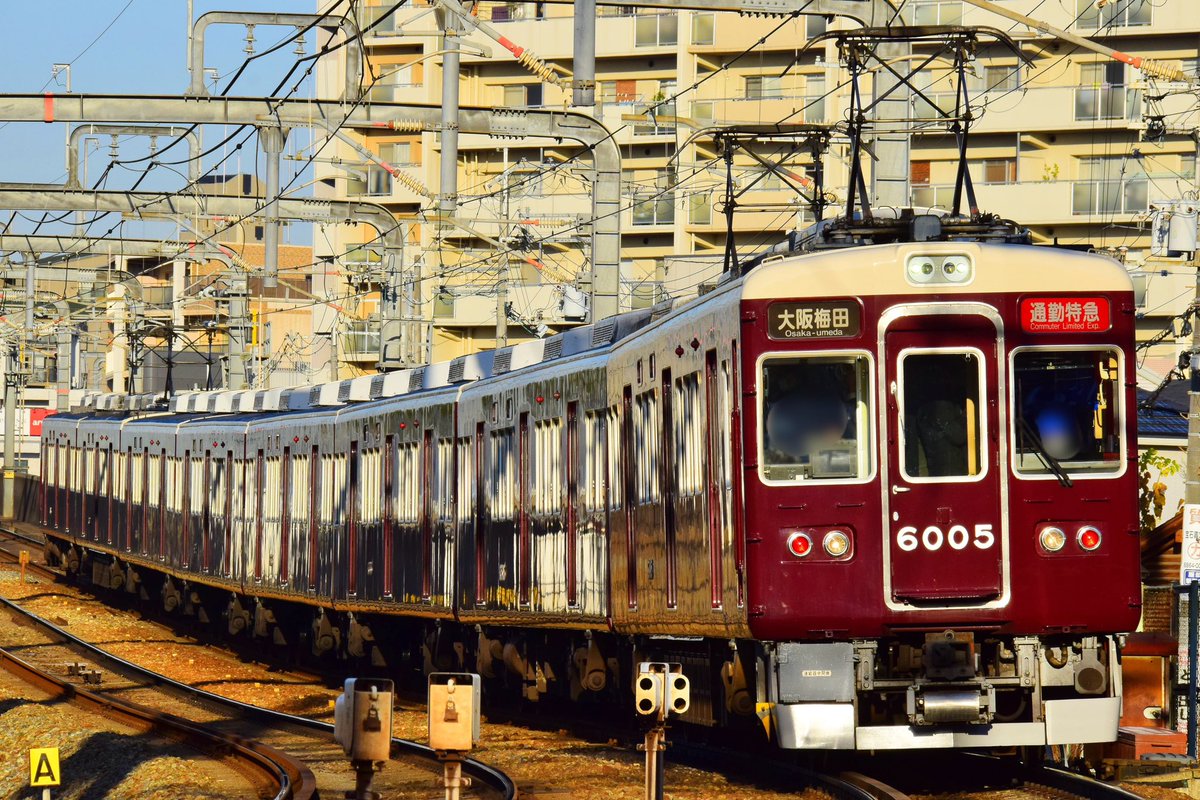 SNOOPY1T0K4's tweet photo. 🟥通勤特急 大阪梅田 : 6005f
🟨急行宝塚 : 8040f
🟥特急日生エクスプレス 大阪梅田 : 8004f
🟥特急日生エクスプレス 大阪梅田 : 8005f
🟥通勤特急 大阪梅田 : 6003f
#阪急電車 #6005f #8040f #8004f #8005f #6003f https://t.co/7xTWmDBQ5W