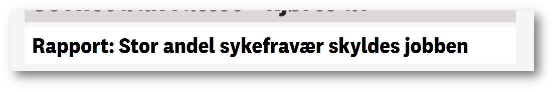 a99v's tweet photo. Det er riktig, #OA: Ingen jobb, intet sykefravær... https://t.co/EJ1NZR2H4y