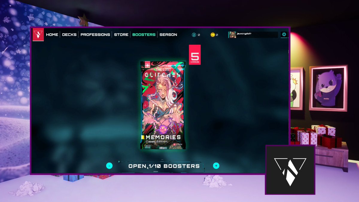 Jeuxcryptofr's tweet photo. Do you know that you can get 10 FREE boosters on @TheLostGlitches ? 😲

Let's see how to grab it !

⤵️ https://t.co/W57IauSoAG