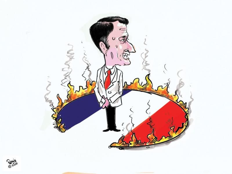 cartoonmovement's tweet photo. Political crisis in France. Our new cartoon collection: https://t.co/uJElqDPQxS
Cartoons by Simon Regis, @nicocomix, Paolo Calleri and Burkhard Mohr.
#Marcron #France #Barnier https://t.co/VnjWupab82