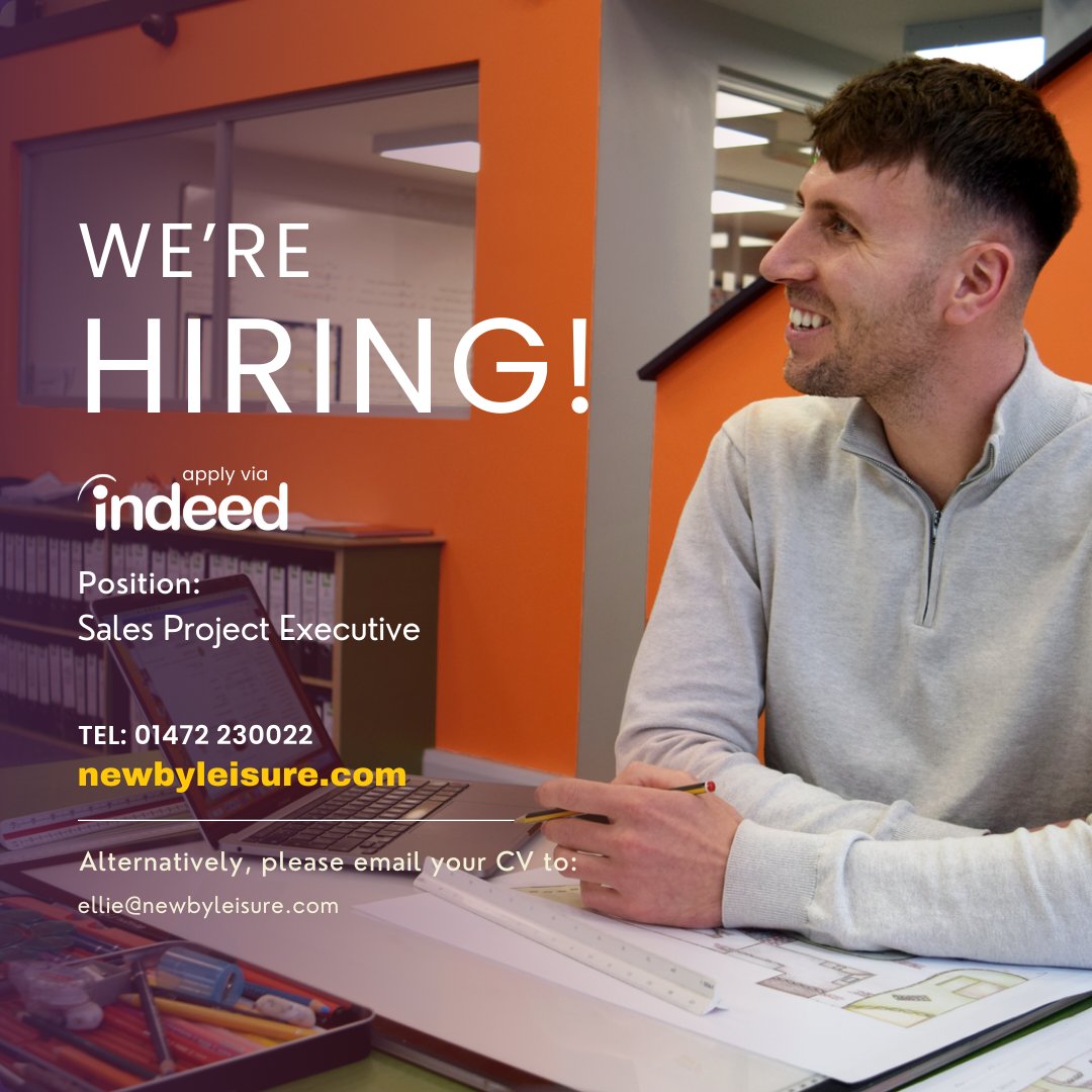 NewbyLeisureLtd's tweet photo. Join our team in 2025! 

Newby Leisure have a series of exciting new opportunities available for you to kick start the new year with ✨

Grimsby 📍

Find out more today or apply via Indeed 👇

https://t.co/qLSO5XktU2

☎️01472 230022
📧 ellie@newbyleisure.com 

#togetherbetter https://t.co/t8UMPu30u8