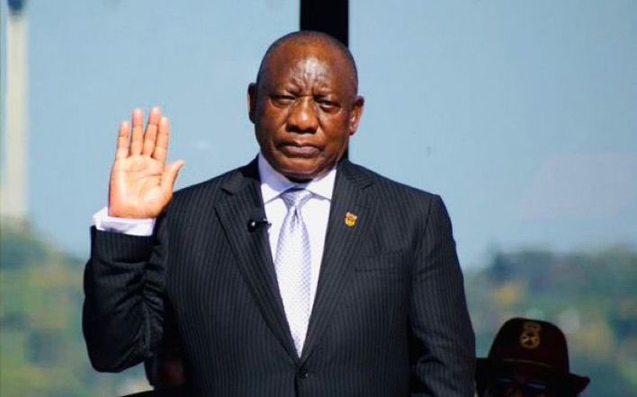 AthiGeleba's tweet photo. “President Ramaphosa is a product of a democratic process. No amount of anarchy will change that” 

#RamaphosaOurPresident 🇿🇦 https://t.co/cQkOhTWYD2