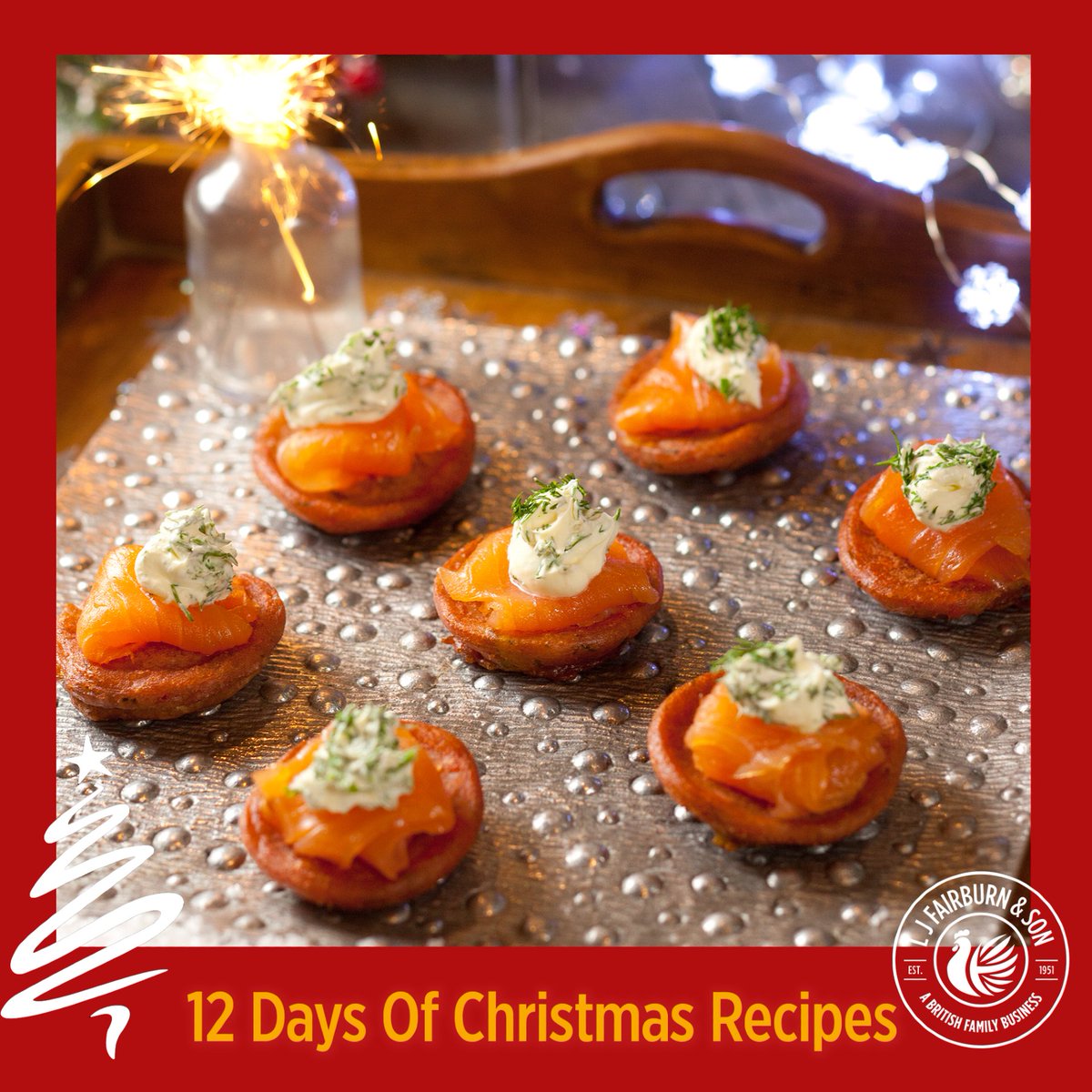 12 Days of Christmas Recipes - Day 6 🎄🍴🧑‍🍳

Beetroot Blinis with Smoked Salmon Crème Fraiche and Dill - A classic Christmas canapé, that is sure to impress your guests.

fairburnseggs.co.uk/our-recipes/co…