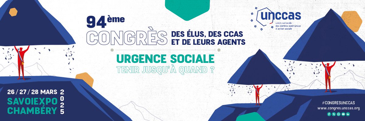 Unccas. Les élus locaux au service des solidarités (@unccas) on Twitter photo 🚨 Congrès <a href="/unccas/">Unccas. Les élus locaux au service des solidarités</a> 2025 : L'urgence sociale, jusqu'à quand ?
Rendez-vous à <a href="/VilledeChambery/">Ville de Chambéry</a> du 26 au 28 mars pour notre 94ᵉ congrès. Débats, ateliers, rencontres : préparons l'avenir des territoires.
🎫 Inscriptions bientôt ouvertes !
<a href="/luccarvounas/">Luc Carvounas</a> <a href="/trepentin/">Thierry Repentin</a>
#CongresUnccas 🚨 Congrès <a href="/unccas/">Unccas. Les élus locaux au service des solidarités</a> 2025 : L'urgence sociale, jusqu'à quand ?
Rendez-vous à <a href="/VilledeChambery/">Ville de Chambéry</a> du 26 au 28 mars pour notre 94ᵉ congrès. Débats, ateliers, rencontres : préparons l'avenir des territoires.
🎫 Inscriptions bientôt ouvertes !
<a href="/luccarvounas/">Luc Carvounas</a> <a href="/trepentin/">Thierry Repentin</a>
#CongresUnccas
