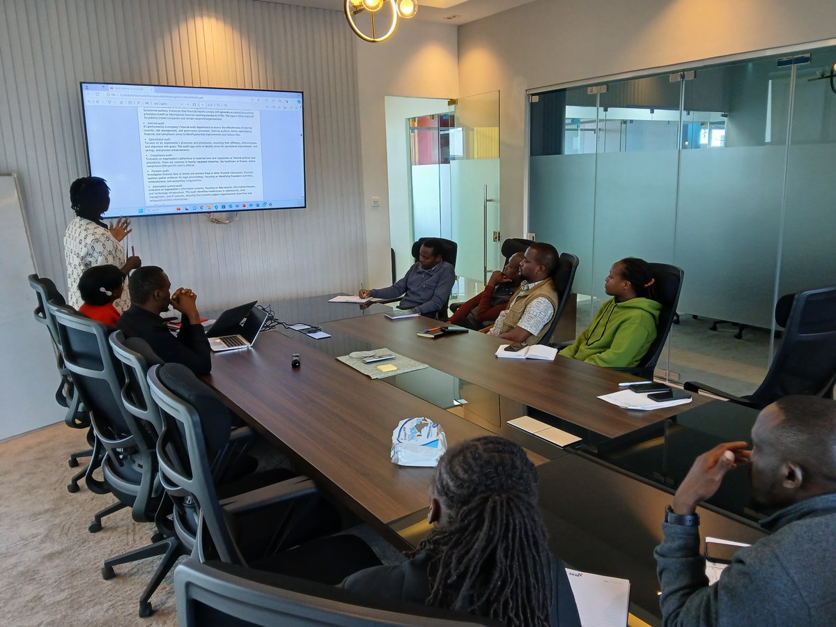 SKM_Africa's tweet photo. Earlier today, part of our team engaged in a session on the basic concepts of audit, enhancing our understanding and sharpening our skills. Growth through learning!
#skmafrica #skmaudit #AuditEssentials #TeamLearning #ContinuousImprovement https://t.co/58juCAZTNA