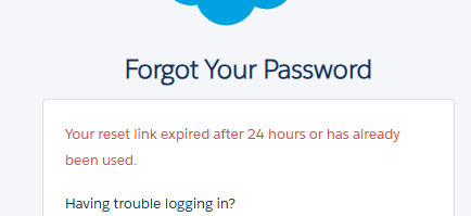 christopherea's tweet photo. @asksalesforce I am locked out of my Trailhead account - tried to reset password, but when I click the link it states "Link already used". Need to renew my certs today! Now locked out due to too many attempts. Help?! https://t.co/erueiVMBSQ
